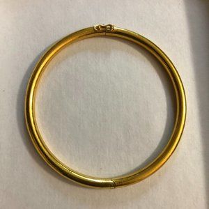 ❌SOLD❌22K Solid Yellow Gold Bangle